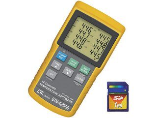 Lutron BTM-4208SD 12 channels Temperature Recorder1