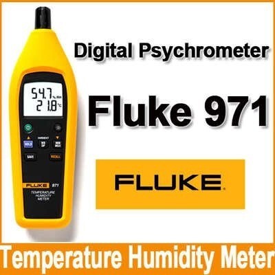 Fluke 971 Temperature Humidity Meter Contoh Gambar