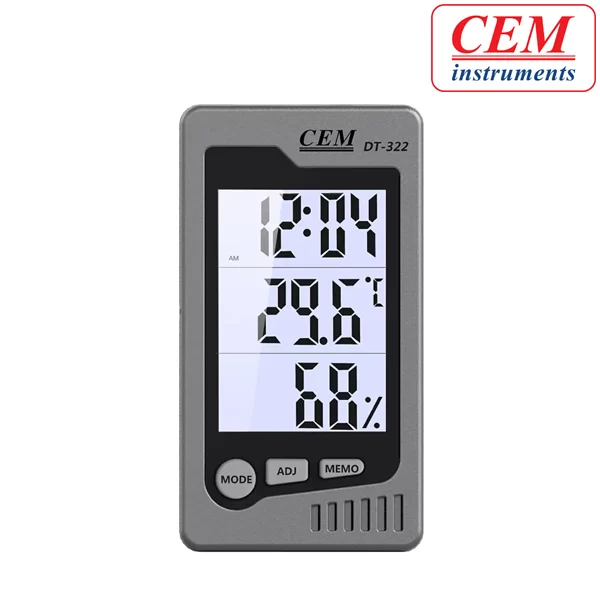 CEM DT-322 Temperature & Humidity Meter 3 CEM DT-322 Temperature & Humidity Meter