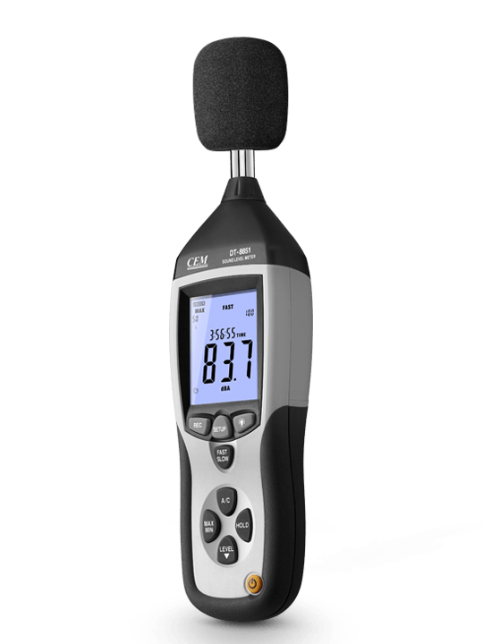 CEM DT-8851/8852 Sound Level DataLogger 4 CEM DT-8851/8852 Sound Level DataLogger
