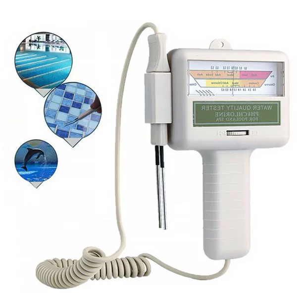 Digital PH + Chlorine Tester for Swimming Pool & Spa 3 Digital PH + Chlorine Tester for Swimming Pool & Spa