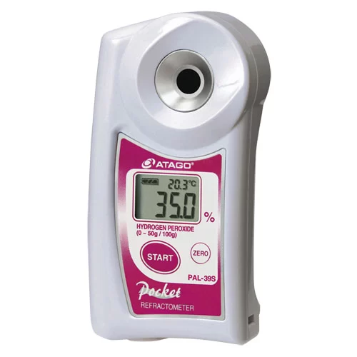 Atago PAL-39S Refractometer Digital Hydrogen Peroxide 3 Atago PAL-39S Refractometer Digital Hydrogen Peroxide