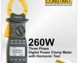 Constant Digital Power Clamp Meter 260W 2 Constant Digital Power Clamp Meter 260W
