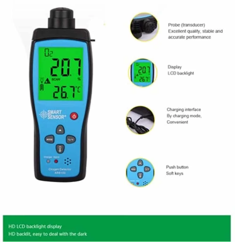 SmartSensor AR8100 Gas Detector 3 SmartSensor AR8100 Gas Detector