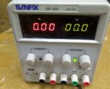Sanfix SP 305 Power Supply DC 0 30V 0 5A 5V 1A Contoh Gambar