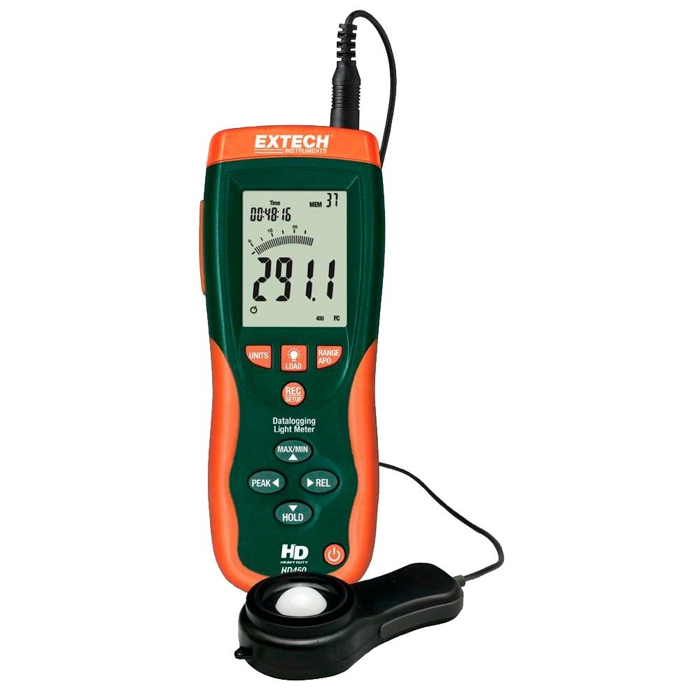 EXTECH HD450 Datalogging Heavy Duty Light Meter 3 EXTECH HD450 Datalogging Heavy Duty Light Meter