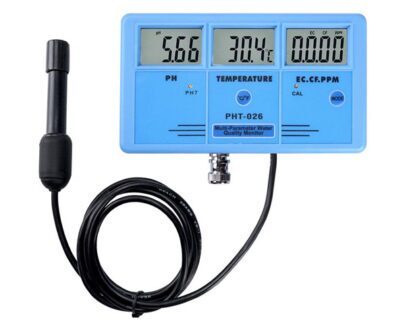 Digital 3LCD Water Analysis 6 in 1 – Ukur Temperature ORP, PH, CF, EC, TDS.
